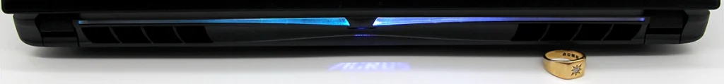 Aorus 16X rear RGB logo