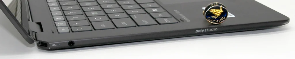 HP OmniBook Ultra Flip 14 left side