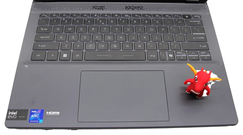 MSI Prestige 14 Ai Evo C1MG keyboard