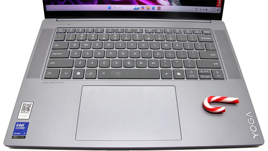 Lenovo Yoga Slim 7i Aura Edition Keyboard