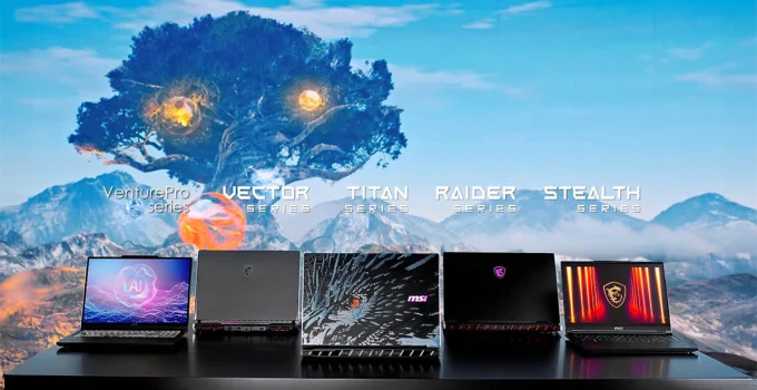 MSI Unveils New ‘Norse Mythology’ RTX 50 Series Laptops