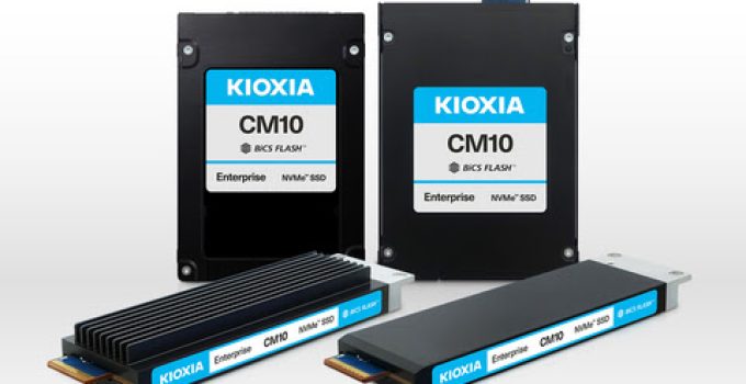 Kioxia Introduces PCIe 6.0 Enterprise SSDs With 332-Layer Flash And Liquid Cooling For AI Workloads